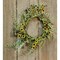 Bird's Eye Daisy Wreath Candle Ring | 18 inch, 6.75 inch Center | Flower Candle Ring Wreath